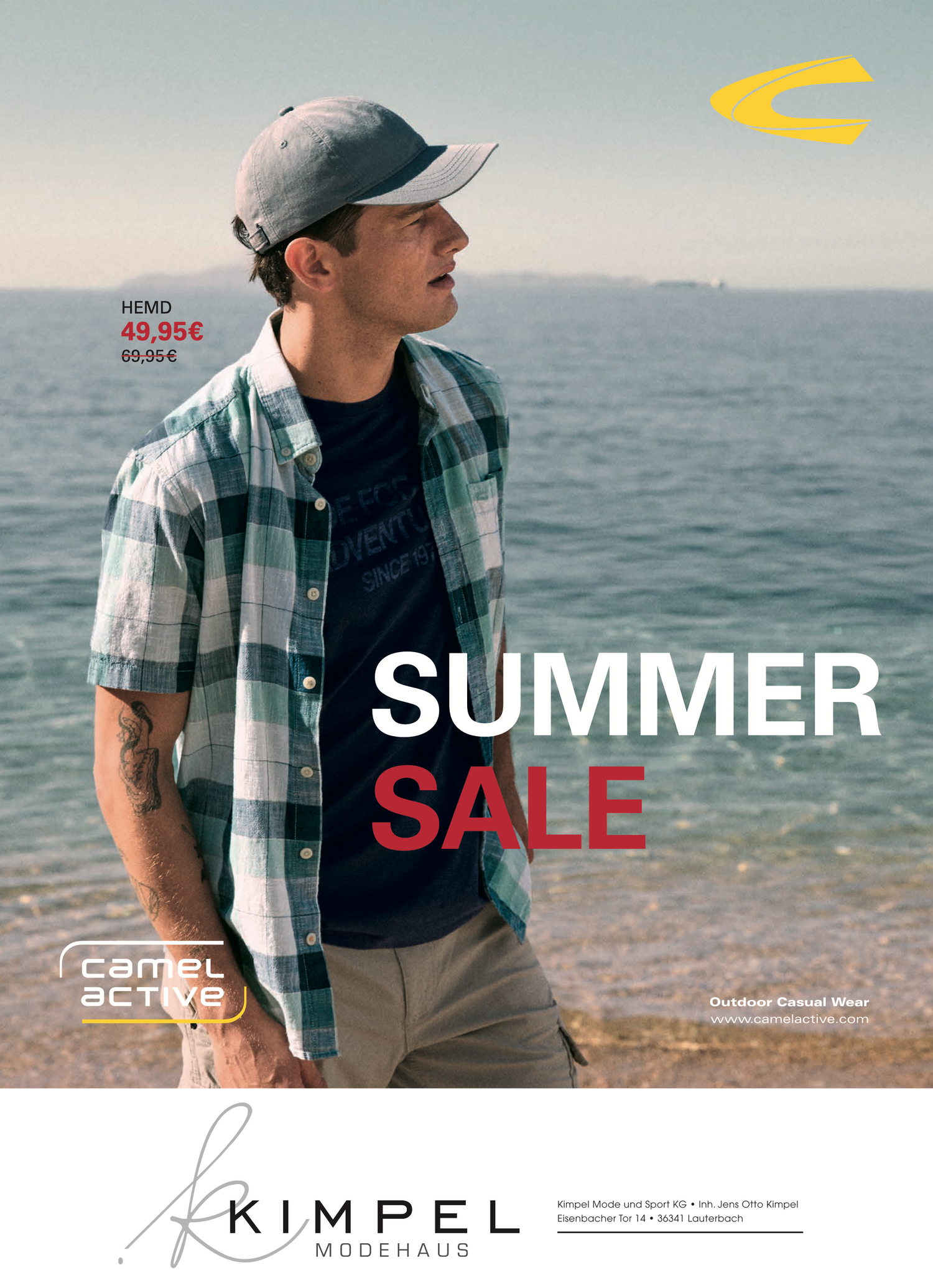 camel active Summer Sale mit Reduziertem im Modehaus Kimpel